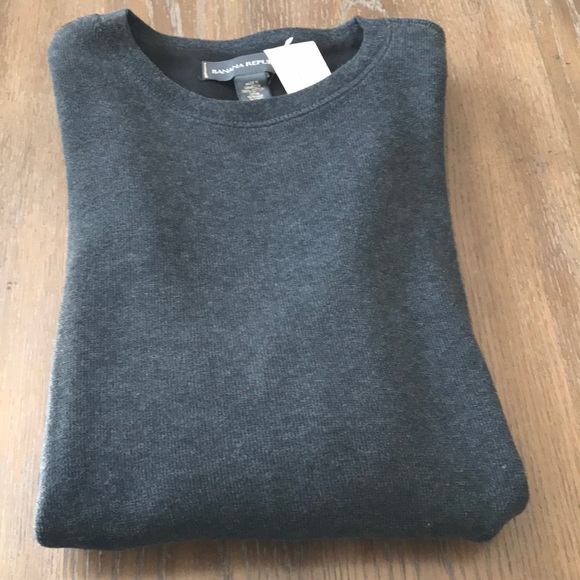 Banana Republic Other - BANANA REPUBLIC  Crewneck sweater, size L, 100% cotton.